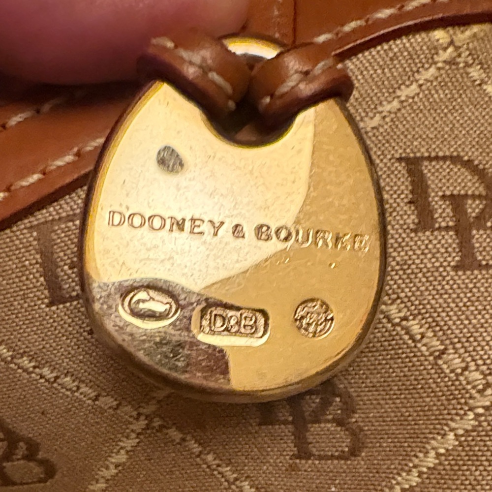 Dooney & Bourke Pink and Red Shoulder Bag - Picture 3 of 7